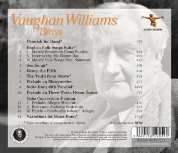 CD Ralph Vaughan Williams: Vaughan Williams On Brass