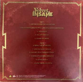 LP Velvet Insane: Rock 'N' Roll Glitter Suit
