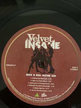 LP Velvet Insane: Rock 'N' Roll Glitter Suit