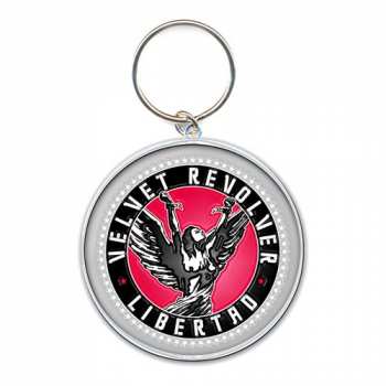 Merch Velvet Revolver: Sleutelhanger Circle Logo Velvet Revolver