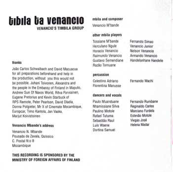 CD Venancio Mbande: Timbila Ta Venancio