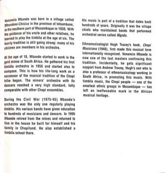 CD Venancio Mbande: Timbila Ta Venancio