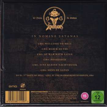 6CD/DVD/Doos Venom: In Nomine Satanas
