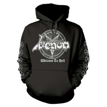 Merch Venom: Hoodie Met Capuchon Welcome To Hell (white)