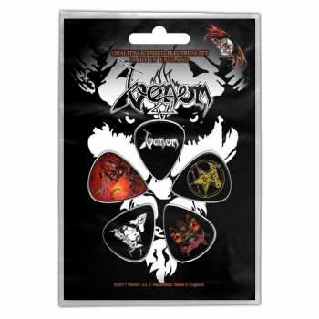 Merch Venom: Set Plectrums Black Metal 