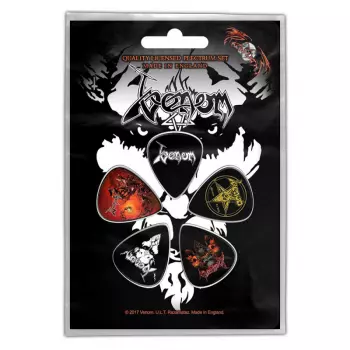 Set Plectrums Black Metal 