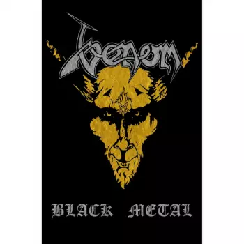 Textielposter Black Metal
