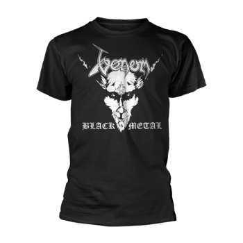 Merch Venom: T-shirt Black Metal (white)