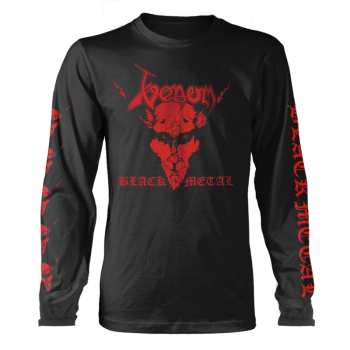 Merch Venom: T-shirt Met Lange Mouwen Black Metal (red)