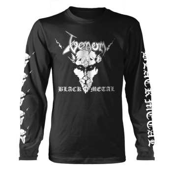 Merch Venom: T-shirt Met Lange Mouwen Black Metal (white)