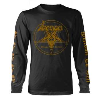 Merch Venom: T-shirt Met Lange Mouwen Welcome To Hell (gold)