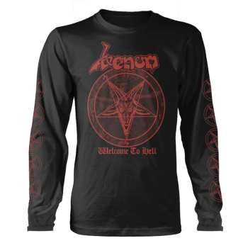 Merch Venom: T-shirt Met Lange Mouwen Welcome To Hell (red)