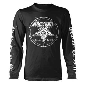 Merch Venom: T-shirt Met Lange Mouwen Welcome To Hell (white)