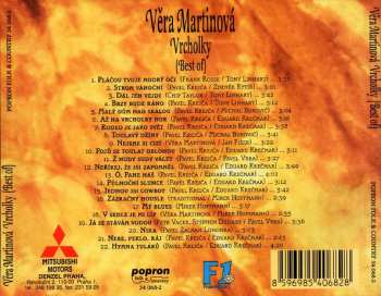 CD Věra Martinová: Vrcholky (Best Of)