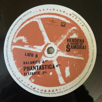 2LP Verdena: Il Suicidio Dei Samurai