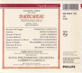 2CD The Royal Philharmonic Orchestra: Un Giorno Di Regno