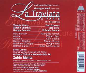 2CD Giuseppe Verdi: La Traviata A Paris (The Soundtrack)