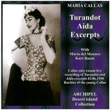 Album Verdi / Puccini / Callas: Turandot & Aida Szenen Sudamer