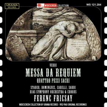 Album Verdi,g. / Stader,maria / Dominguez,oralia: Fricsay Conducts Verdi