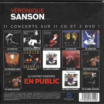 11CD/2DVD/Doos Véronique Sanson: Le Coffret Essentiel En Public