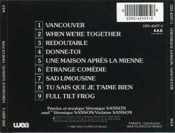 CD Véronique Sanson: Vancouver