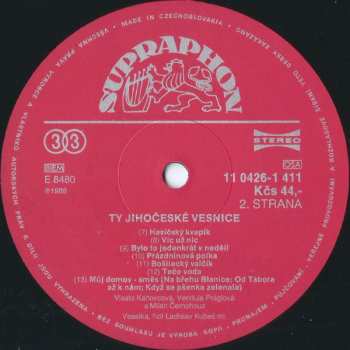 LP Veselka: Ty Jihočeské Vesnice