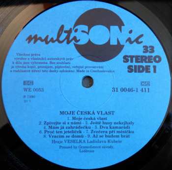 LP Veselka: Moje Česká Vlast