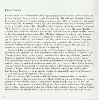 CD Pauline Viardot: Mélodies