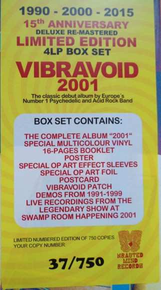 4LP/Doos Vibravoid: 2001 - 15th Anniversary Edition LTD | NUM