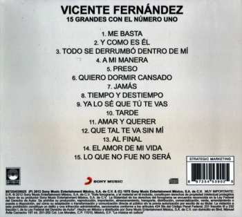 CD Vicente Fernandez: 15 Grandes Con El Número 1
