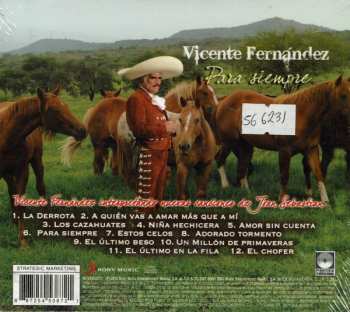 CD Vicente Fernandez: Para Siempre