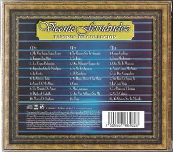 3CD/Doos Vicente Fernandez: Tesoros De Coleccion