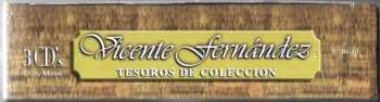 3CD/Doos Vicente Fernandez: Tesoros De Coleccion