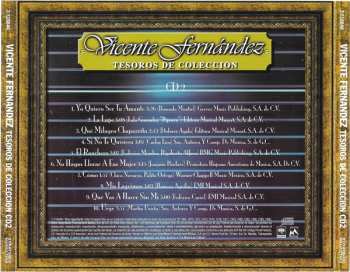 3CD/Doos Vicente Fernandez: Tesoros De Coleccion
