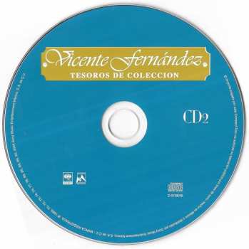 3CD/Doos Vicente Fernandez: Tesoros De Coleccion