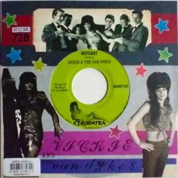 SP Vickie & The Van Dykes: I Wanna Be A Winner / Outcast CLR