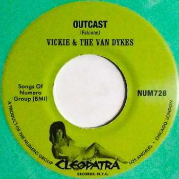SP Vickie & The Van Dykes: I Wanna Be A Winner / Outcast CLR