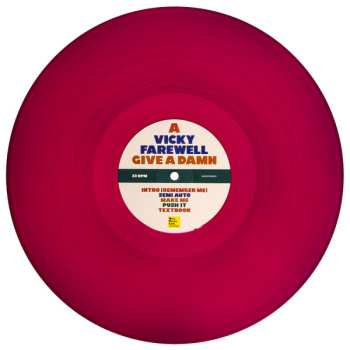 LP Vicky Farewell: Give A Damn CLR
