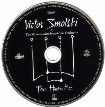 2CD Victor Smolski: Two Orchestral Symphonies