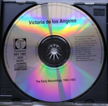 CD Victoria De Los Angeles: The Early Recordings, 1942-1953