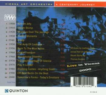 CD Vienna Art Orchestra: A Centenary Journey