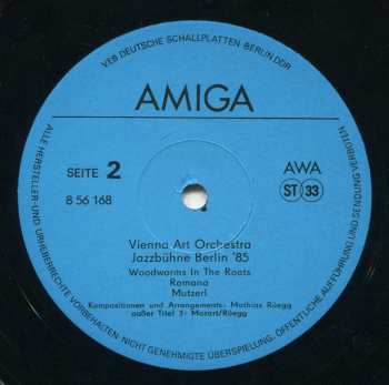 LP Vienna Art Orchestra: Jazzbühne Berlin '85