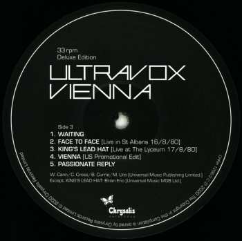 2LP Ultravox: Vienna [Deluxe Edition] DLX