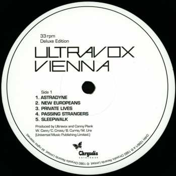 2LP Ultravox: Vienna [Deluxe Edition] DLX