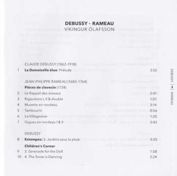 CD Víkingur Ólafsson: Debussy · Rameau