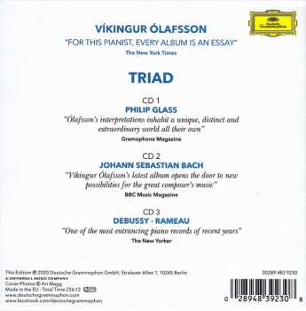 3CD/Doos Johann Sebastian Bach: Triad