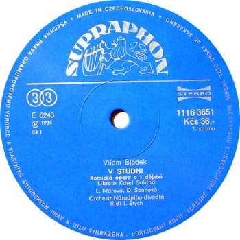 2LP/Doos Kühn Mixed Choir: V Studni / In The Well / (Opera In 1 Act), Zítek (Fragment)