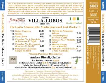 CD Heitor Villa-Lobos: The Guitar Manuscripts – 1