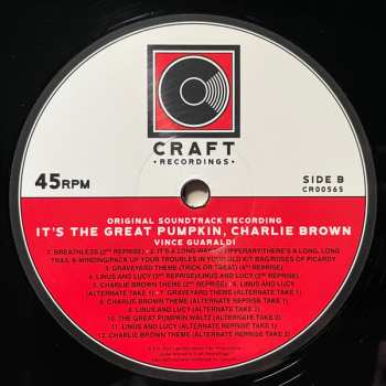 LP Vince Guaraldi: It's The Great Pumpkin, Charlie Brown (Original Soundtrack Recording)