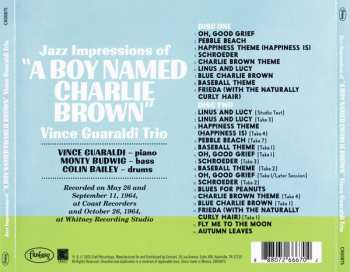 2CD Vince Guaraldi Trio: Jazz Impressions Of "A Boy Named Charlie Brown"